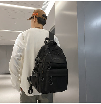 Simple Travel Large Capacity Backpack Japanese Style