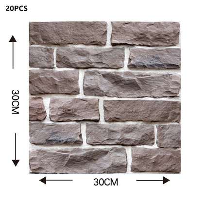 Marble Rock Crystal Tile Stickers Self-adhesive Wear-resistant Floor