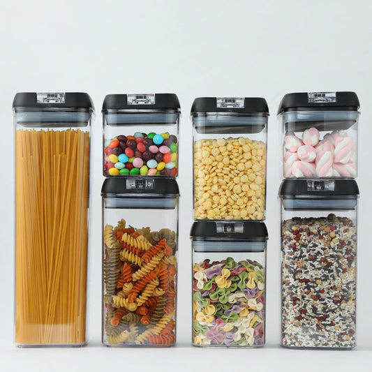 Rice Container Storage Sealed Tank – Rectangular Plastic Airtight Food Storage Buckets