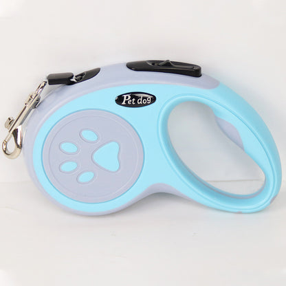One-Click Brake Retractable Dog Walking Leash – Hand-Holding Rope