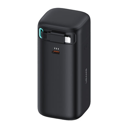 Multifunctional Dual-port Fast Charge Lightning Magnetic Holder Line Mobile Power Supply