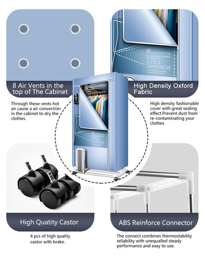 Air Dryer Drying Cabinet Folding Wardrobe