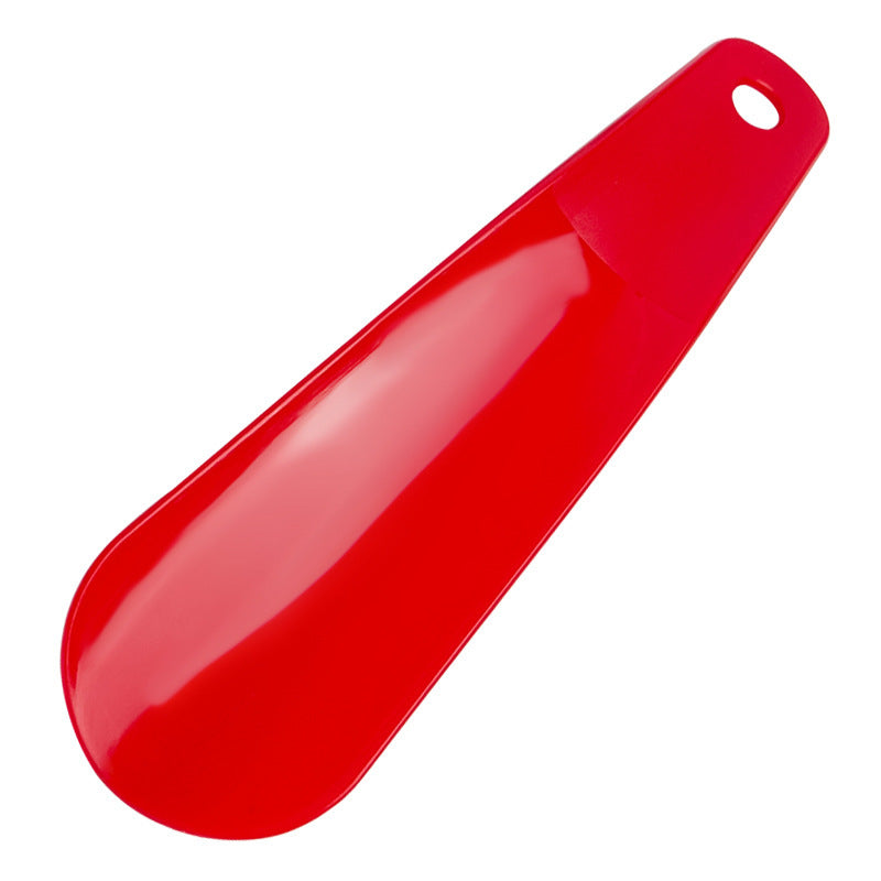 Long Handle Plastic Shoe Horn - Red
