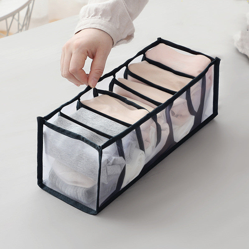 Foldable Mesh Storage Box