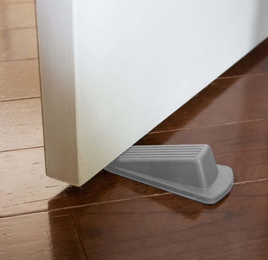 Plastic Solid Color Household Door Stopper – Light Luxury Style