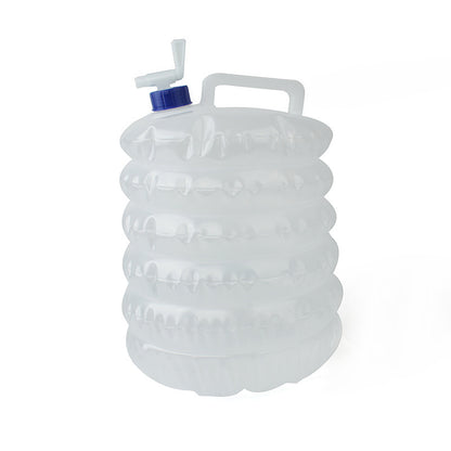 Outdoor PE Retractable Folding Bucket With Faucet