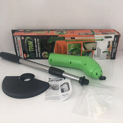 ZipTrim garden tool with packaging on a white background