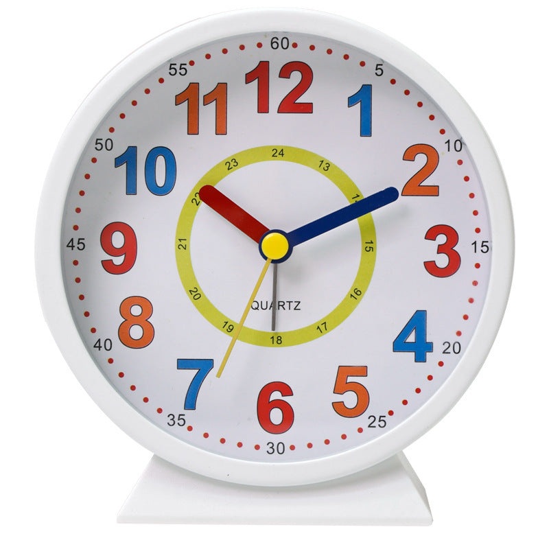 Modern Minimalist Metal Little Alarm Clock Creative