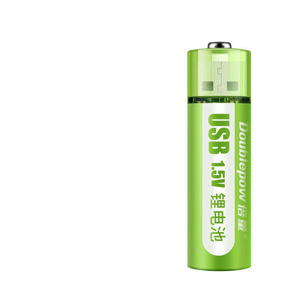 Ondaum USB Rechargeable Battery No. 5, No. 7 Lithium Battery, Large Capacity 1.5v Constant Voltage AA