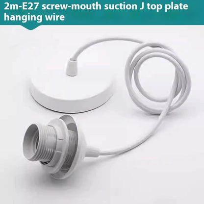 E Series Screw Fan Lamp – Smart Remote Control for Living Room and Bedroom