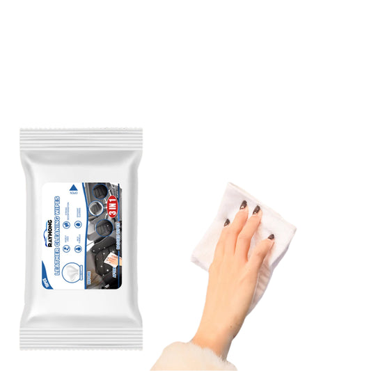 Car Leather Cleaning Wipes Wash-free Cleaning Decontamination