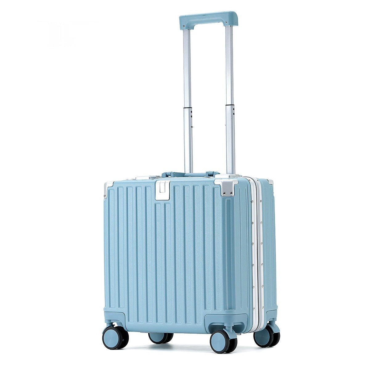 Multi-Functional 18-Inch Aluminum Frame Trolley Case - Perfect for Leisure Travel