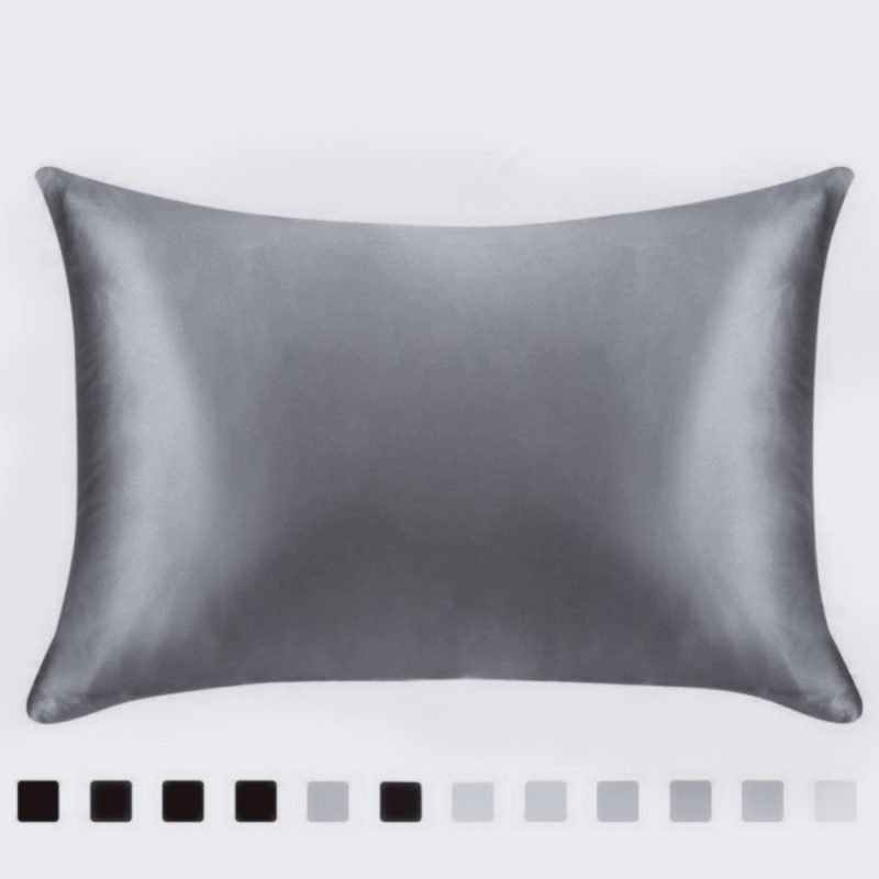 Pillowcase Satin Solid Color Simulation Silk Single Pillowcase Ice Silk Pillowcase - Image 11