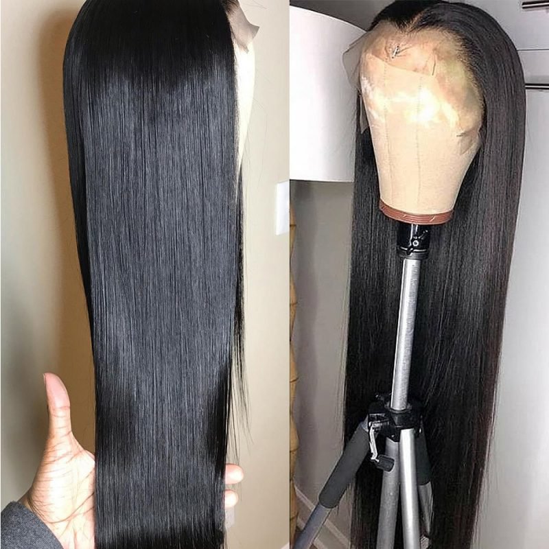 European And American New Style Long Straight Hair Chemical Fiber Headgear - Image 2