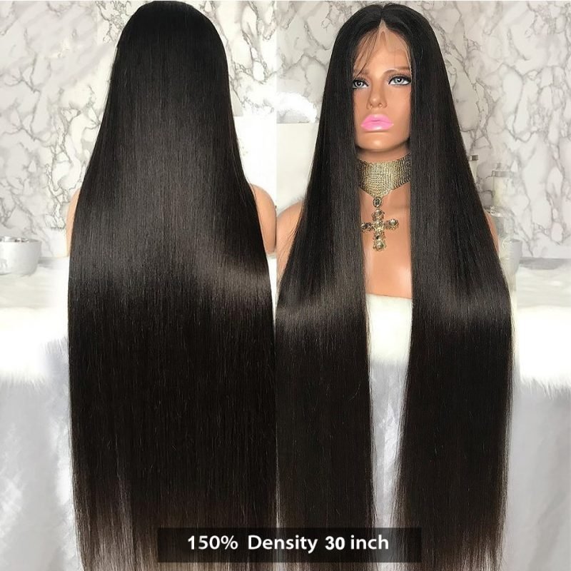 European And American New Style Long Straight Hair Chemical Fiber Headgear - Image 4