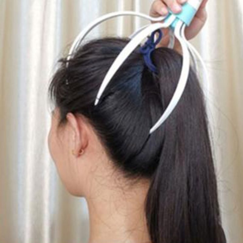 Head Scalp Massager Octopus Vibration And Refreshing Electric Massager - Image 6