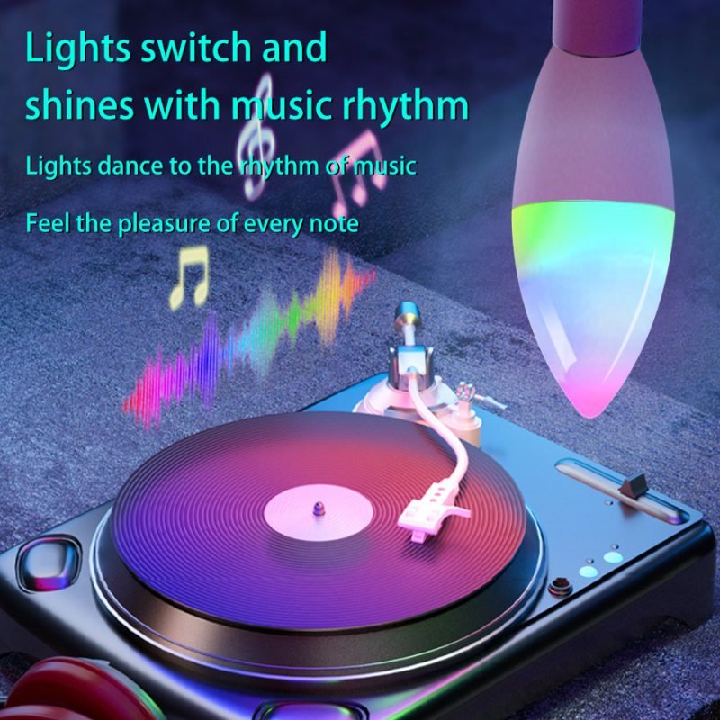 Smart WifI Led Lamp E14 RGB CW WW Led Bulb Dimmable 85-265V Voice Control Light Bulbs Alexa Google Home For Home Decorative - Image 2