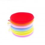 Sponge Silicone Brushes for Fruit Vegetable Dishwashing