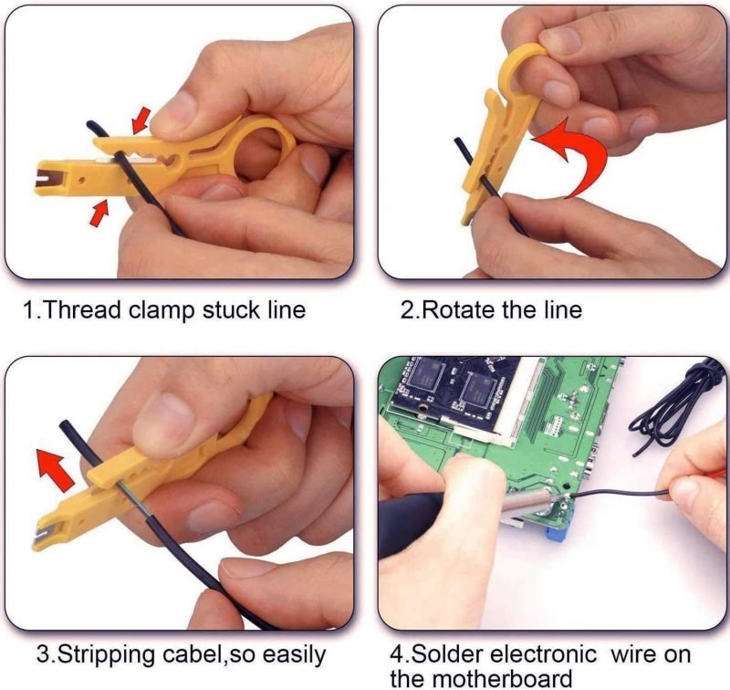 Thermostat Electric Soldering Iron Set - Image 5