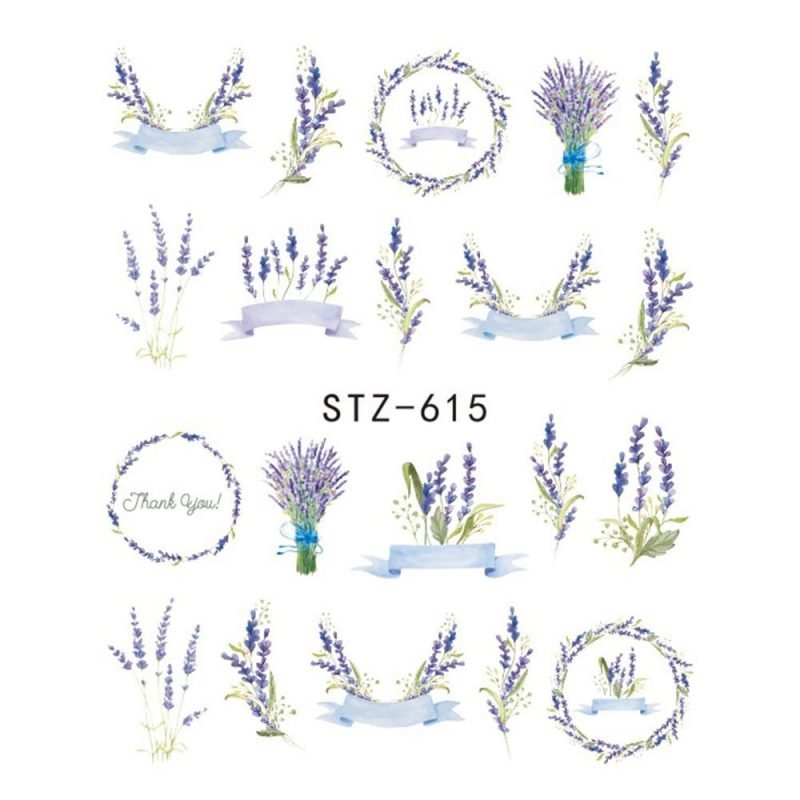 1pcs Nail Sticker Butterfly Flower Water Transfer Decal Sliders for Nail Art Decoration Tattoo Manicure Wraps Tools Tip JISTZ508 - Image 13