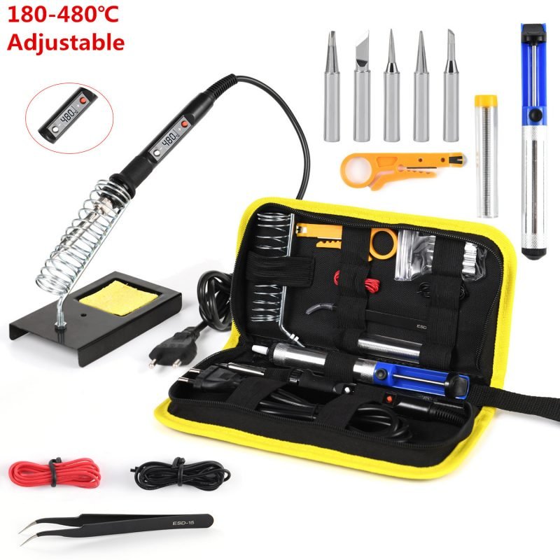 Thermostat Electric Soldering Iron Set - Image 2