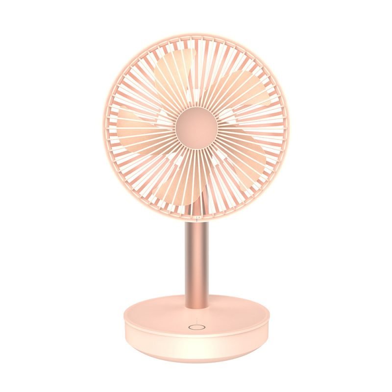 New Office Desk Top Shaking Head Mini Fan Factory 4000mAh Large Capacity Bedroom Silent Usb Fan - Image 3