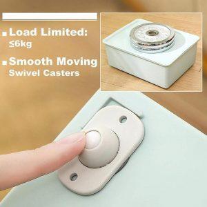 Adhesive Casters Pulley Rollers For Cabinet Drawer Storage Box