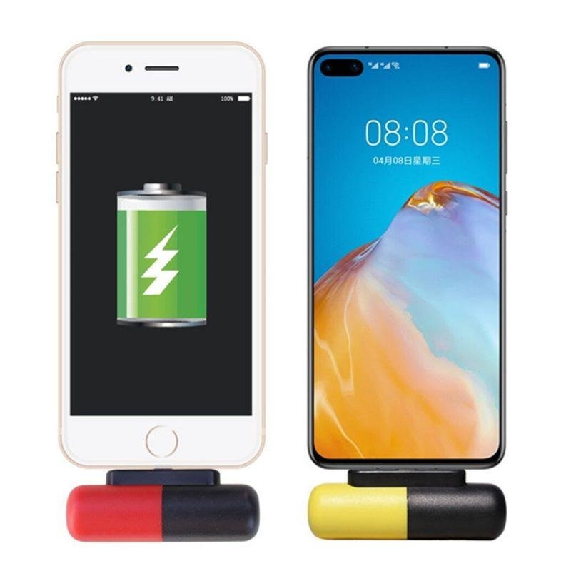 Capsule Power Bank Ultra-thin Mini Compact Wireless Portable - Image 3