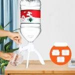 Fashion Bottled Water Stand Inverted Shelf