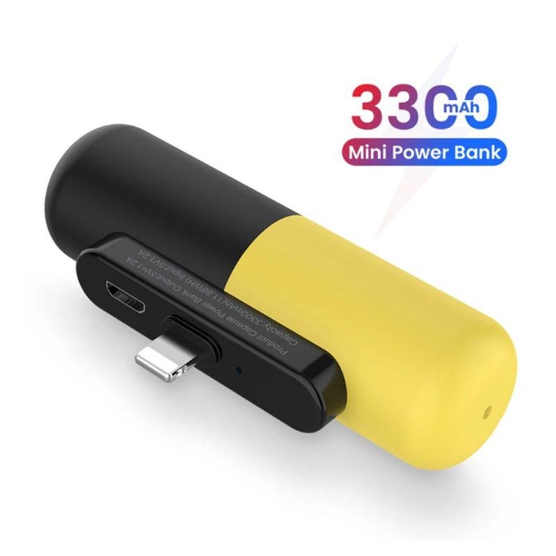 Capsule Power Bank Ultra-thin Mini Compact Wireless Portable - Image 6