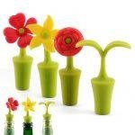 Creative Silicone Stopper For Red Wine SUNFLOWER Beer Seasoning Bottle Bottle Stopper Tool