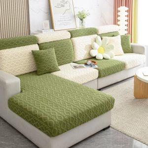 Jacquard Velvet Elastic All-inclusive Universal Sofa Cover