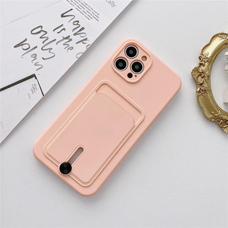 Card Holder Card Silicone Fine Hole Mobile Phone Case - Image 6