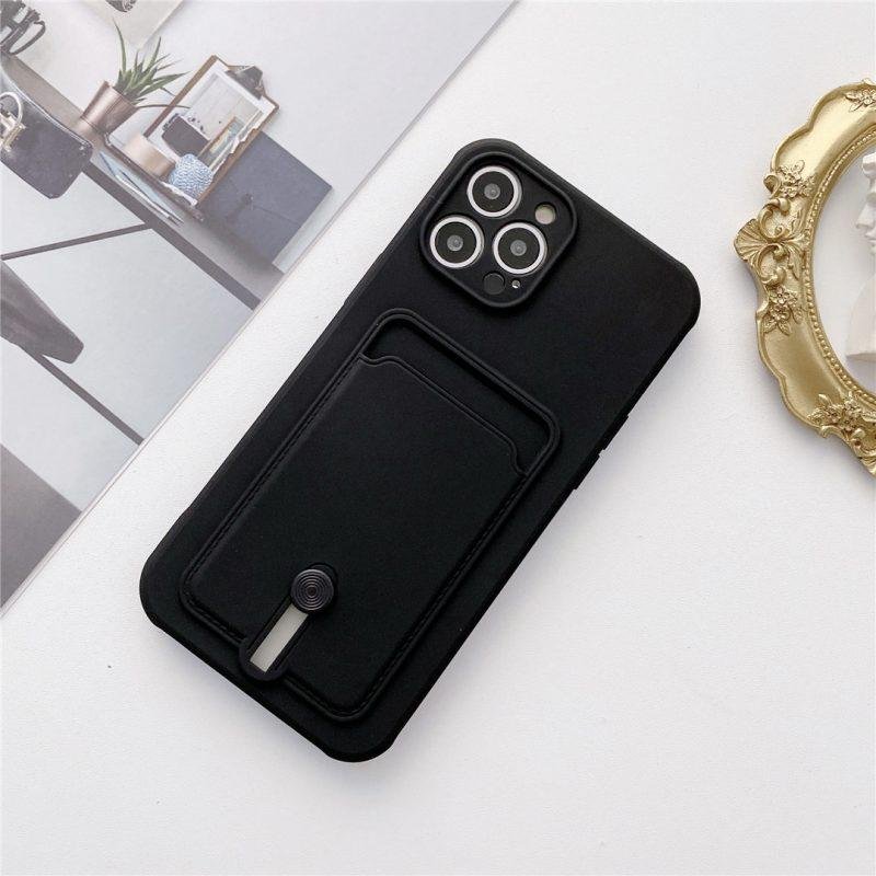 Card Holder Card Silicone Fine Hole Mobile Phone Case - Image 3