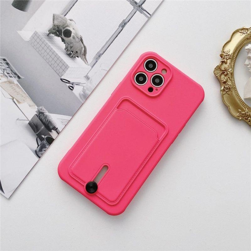 Card Holder Card Silicone Fine Hole Mobile Phone Case - Image 5