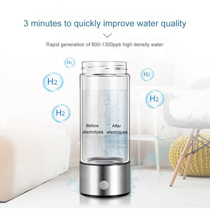 Upgraded Health Smart Hydrogen Water Cup Water Machine Live Hydrogen Power Cup - Image 4