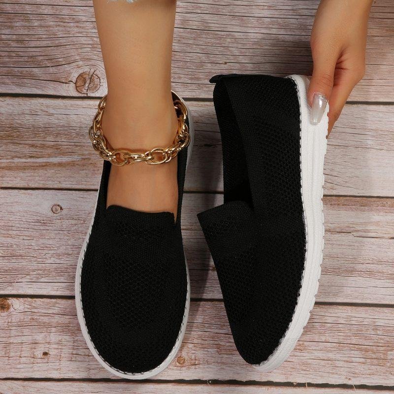 Women's Mesh Shoes Breathable Slip On Lazy Shoes Loafers - Image 6