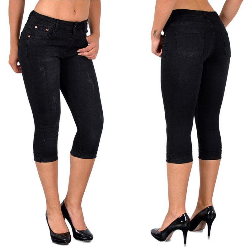 Cropped denim pants - Image 3