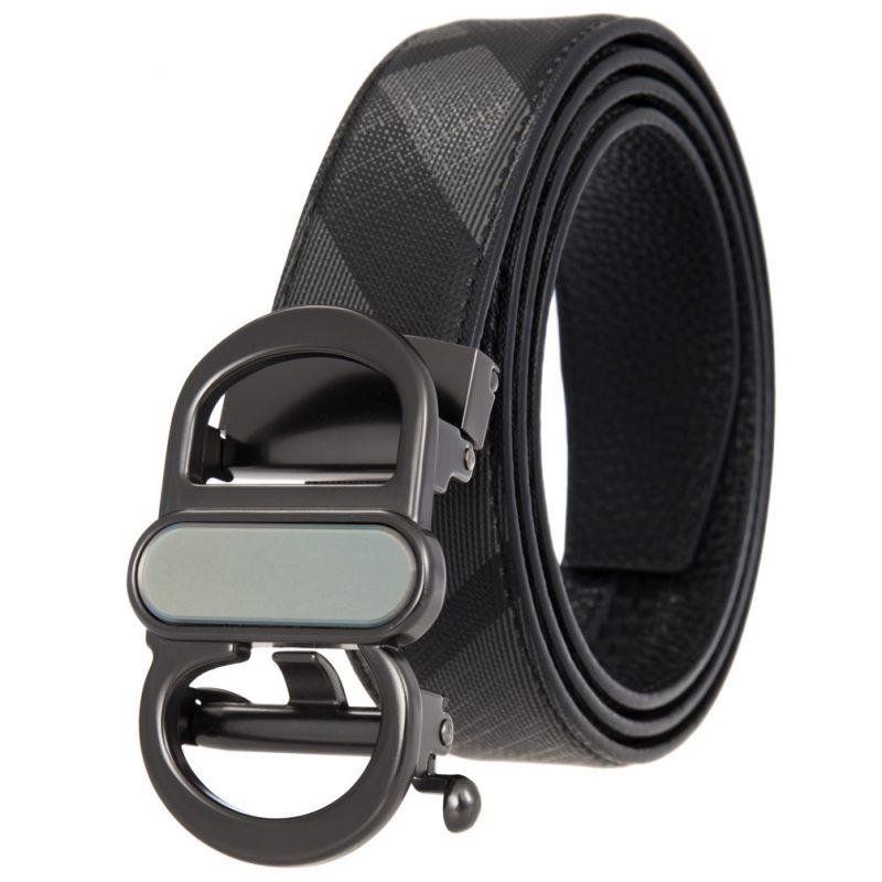 Men's Business Pants Alloy Automatic Buckle New Leather Belt - Image 10