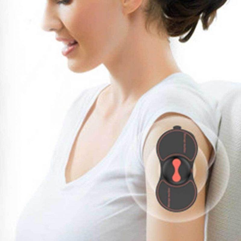 Cervical Massager Multifunction Electric Physiotherapy Instrument Shoulder Neck Mini Massager Gift Massage Sticker Neck Shoulder