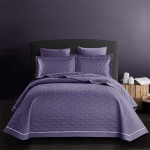 Luxurious Twill Cotton Bed Sheet in Bean Paste Color