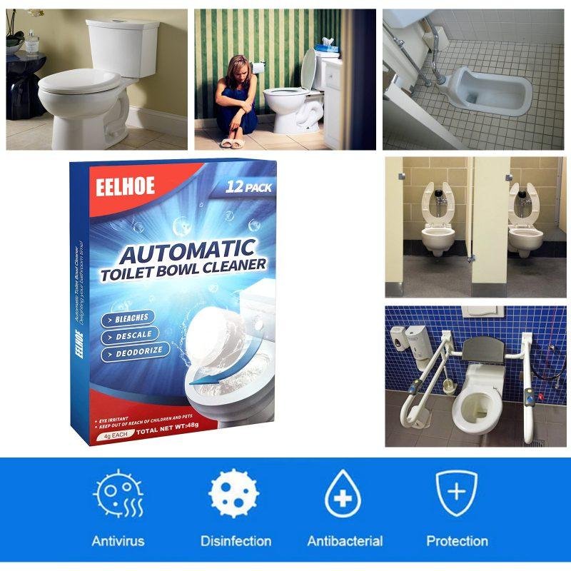 Toilet Cleaning Effervescent Tablet Descaling And Decontamination - Image 5