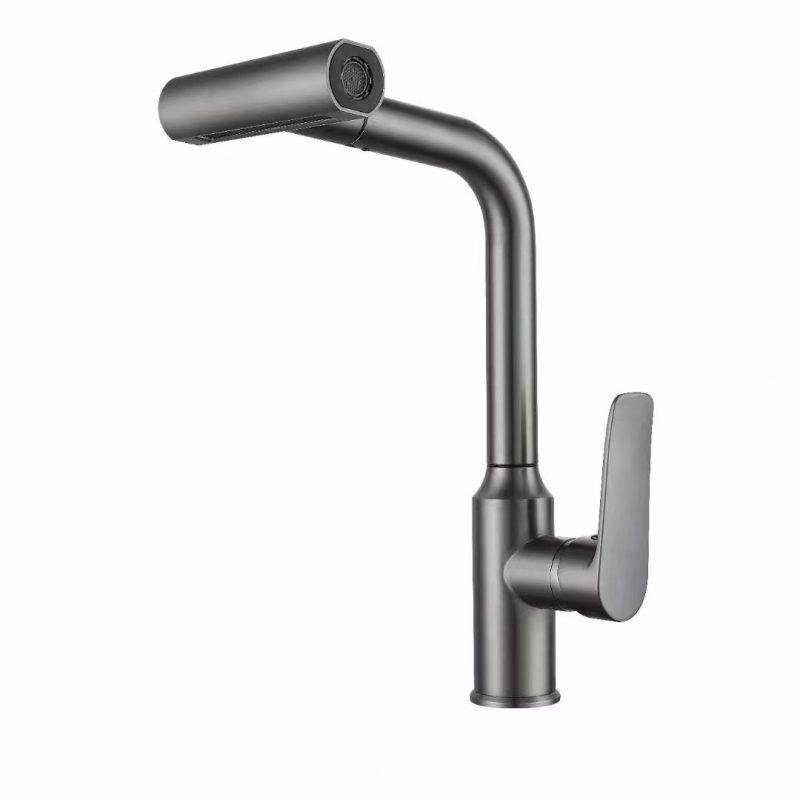 Household Minimalist Rotating Pull-out Sink Faucet - Image 4