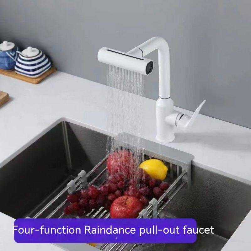 Household Minimalist Rotating Pull-out Sink Faucet - Image 6