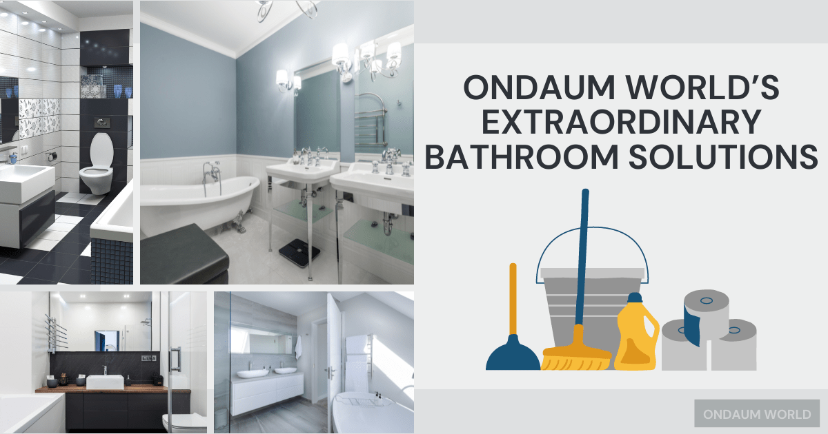 Ondaum World Bathroom Accessories - Elevate Your Daily Rituals with Style and Functionality.