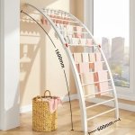 Ondaum World Deluxe Multi-Purpose Telescopic Clothes Drying Rack Heavy-Duty Metal Indoor & Outdoor Use White 150kg Load Capacity